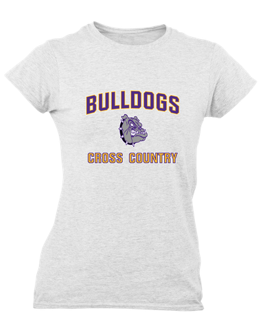 New Haven Bulldogs Cross Country Women's Premium SS T-Shirt