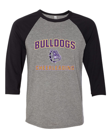 New Haven Bulldogs Cheerleading Women's Baseball T-Shirt