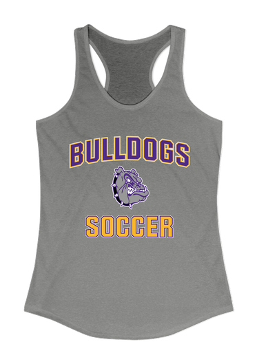 New Haven Bulldogs Soccer #1 Women's Tank Top