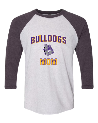New Haven Bulldogs Mom Women's Baseball T-Shirt