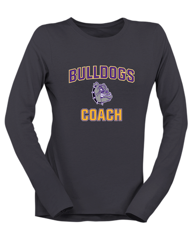 New Haven Bulldogs Coach Women's LS T-Shirt
