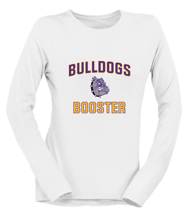 New Haven Bulldogs Booster Women's LS T-Shirt