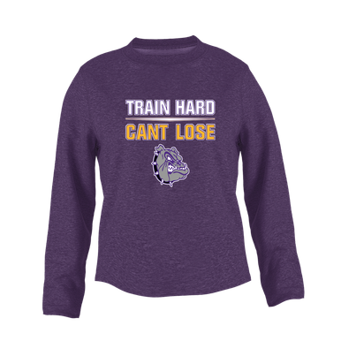 New Haven Bulldogs Train Hard, Can't Lose Women's Sweatshirt