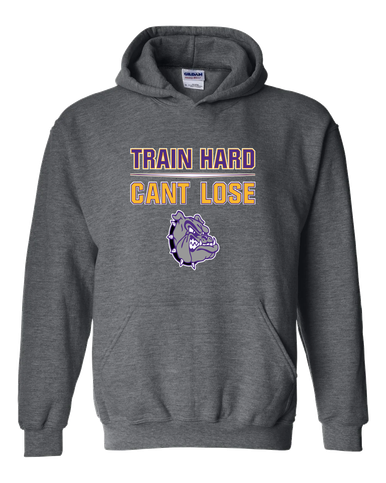 New Haven Bulldogs Train Hard, Can't Lose Men's Hoodie