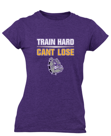 New Haven Bulldogs Train Hard, Can't Lose Women's Premium SS T-Shirt