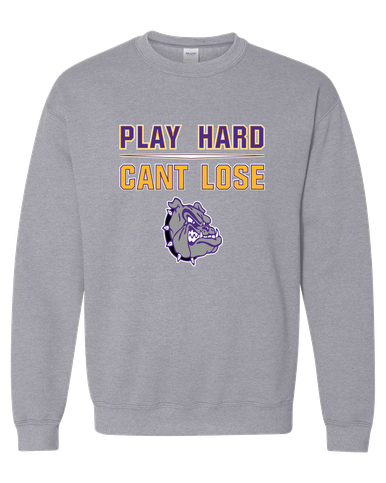 New Haven Bulldogs Play Hard, Can't Lose Men's Sweatshirt