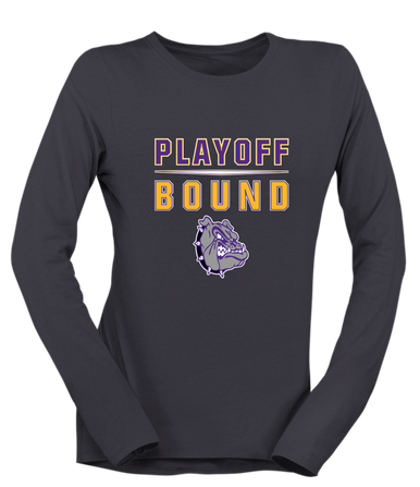 New Haven Bulldogs Playoff Bound Women's Premium LS T-Shirt