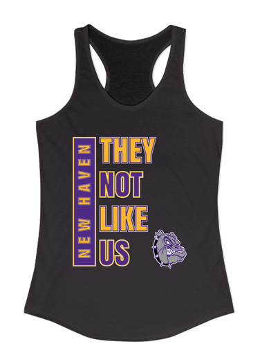 New Haven Bulldogs They Not Like Us #1 Women's Tank Top