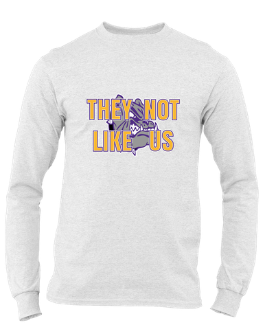 New Haven Bulldogs They Not Like Us #2 Men's Premium LS T-Shirt