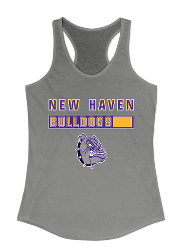 New Haven Bulldogs Mascot #7 Women's Tank Top