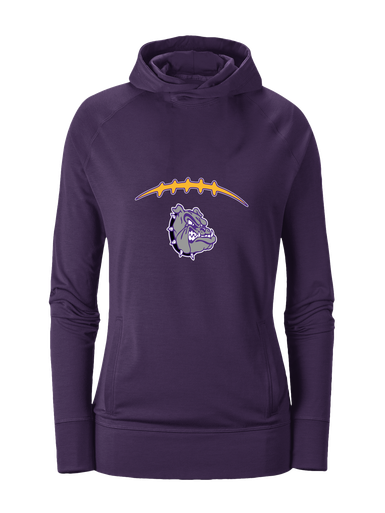 New Haven Bulldogs Football #2 Women's Hoodie