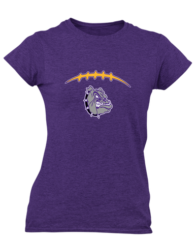 New Haven Bulldogs Football #2 Women's SS T-Shirt