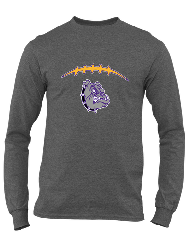 New Haven Bulldogs Football #2 Men's LS T-Shirt