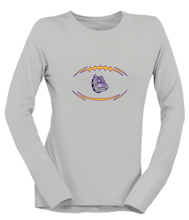 New Haven Bulldogs Football #3 Women's Premium LS T-Shirt