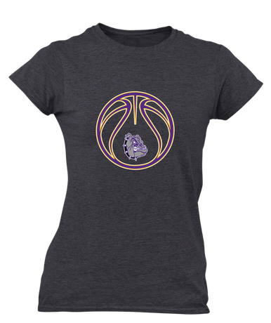 New Haven Bulldogs Basketball #2 Women's SS T-Shirt