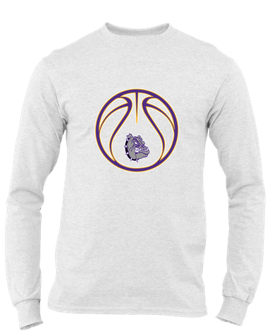 New Haven Bulldogs Basketball #2 Men's LS T-Shirt