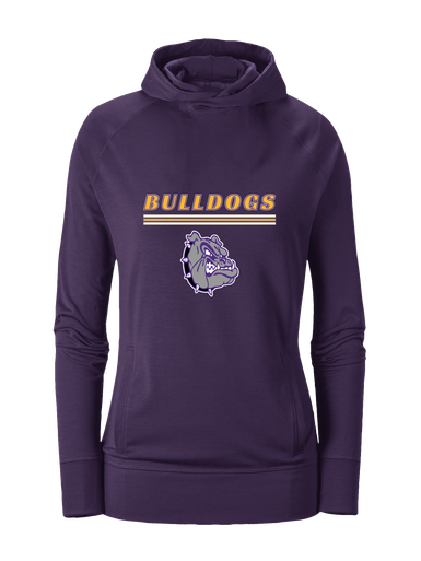 New Haven Bulldogs Mascot #8 Women's Hoodie
