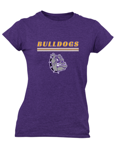 New Haven Bulldogs Mascot #8 Women's Premium SS T-Shirt