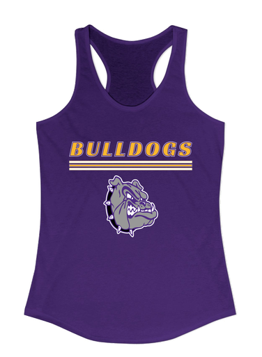 New Haven Bulldogs Mascot #8 Women's Tank Top