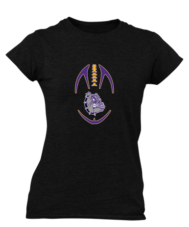 New Haven Bulldogs Football #4 Women's SS T-Shirt
