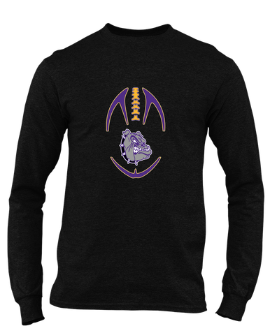 New Haven Bulldogs Football #4 Men's Premium LS T-Shirt