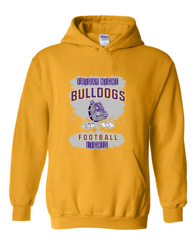 New Haven Bulldogs Football #6 Men's Hoodie