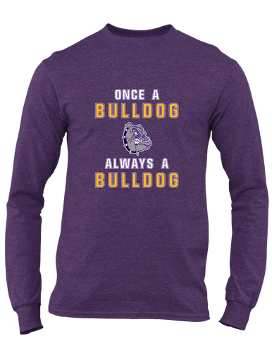 New Haven Bulldogs Once A Men's LS T-Shirt