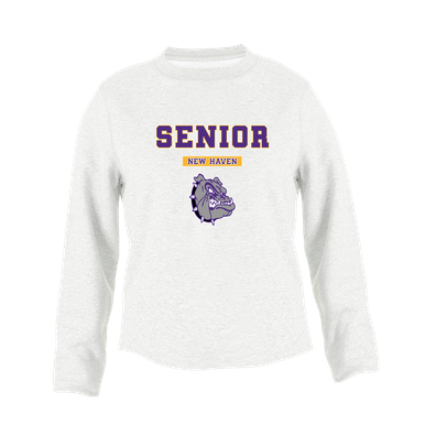 New Haven Bulldogs Senior #2 Women's Sweatshirt