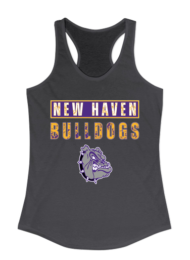 New Haven Bulldogs Mascot #9 Women's Tank Top
