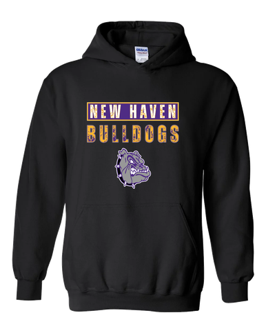 New Haven Bulldogs Mascot #9 Men's Hoodie