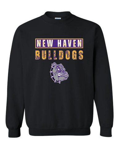 New Haven Bulldogs Mascot #9 Men's Sweatshirt