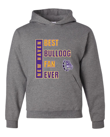 New Haven Bulldogs Best Bulldog Fan Men's Premium Hoodie