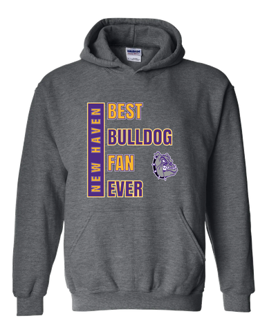 New Haven Bulldogs Best Bulldog Fan Men's Hoodie
