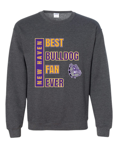New Haven Bulldogs Best Bulldog Fan Men's Sweatshirt