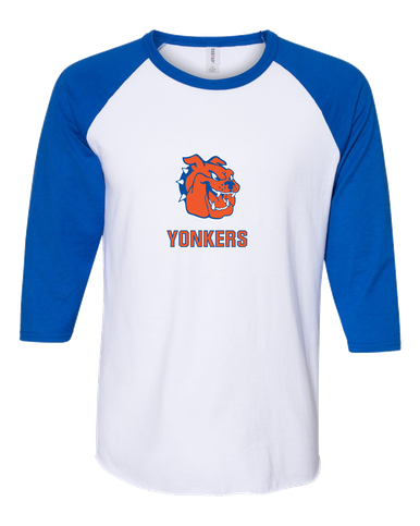 Yonkers Bulldogs Mascot #2 Men's Baseball T-Shirt