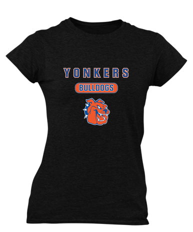 Yonkers Bulldogs Mascot #3 Women's Premium SS T-Shirt