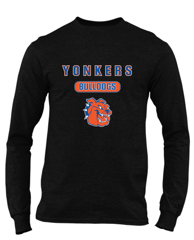 Yonkers Bulldogs Mascot #3 Men's Premium LS T-Shirt