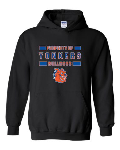 Yonkers Bulldogs Property Of Men's Hoodie