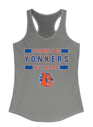 Yonkers Bulldogs Property Of Women's Tank Top