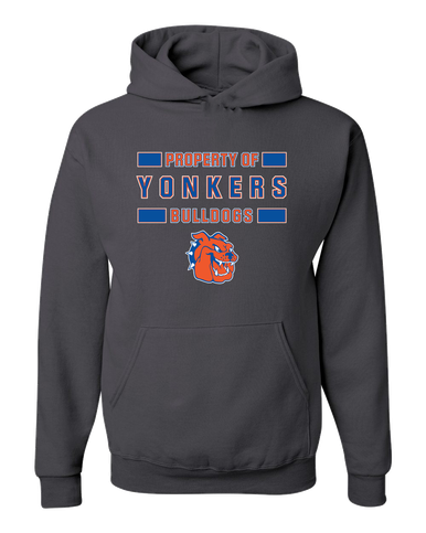 Yonkers Bulldogs Property Of Men's Premium Hoodie