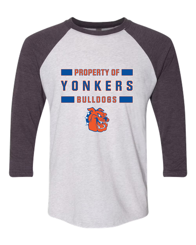 Yonkers Bulldogs Property Of Men's Baseball T-Shirt