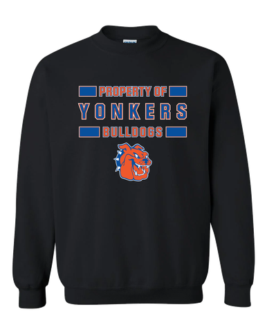 Yonkers Bulldogs Property Of Men's Sweatshirt