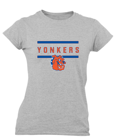 Yonkers Bulldogs Mascot #4 Women's Premium SS T-Shirt