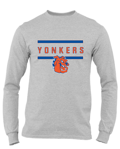 Yonkers Bulldogs Mascot #4 Men's Premium LS T-Shirt