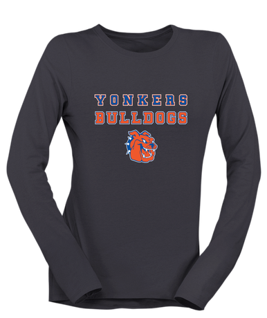 Yonkers Bulldogs Spirit Women's LS T-Shirt