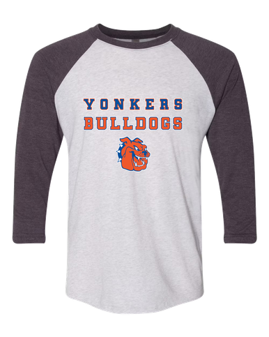 Yonkers Bulldogs Spirit Women's Baseball T-Shirt