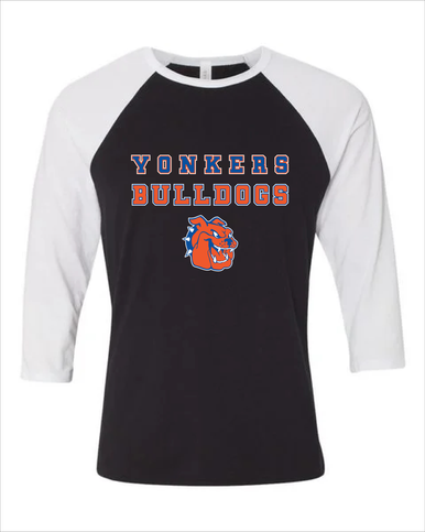 Yonkers Bulldogs Spirit Men's Baseball T-Shirt