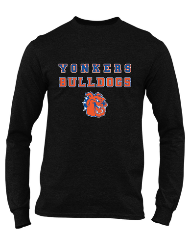 Yonkers Bulldogs Spirit Men's Premium LS T-Shirt