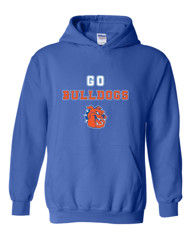 Yonkers Bulldogs Go Team Men's Hoodie