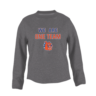 Yonkers Bulldogs We Are One Team Women's Sweatshirt